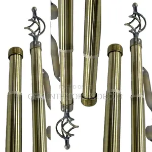 Xtendable Curtain Rods and Curtain Rails 1m