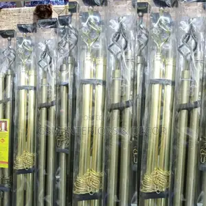 Anpique Brass Curtain Rods and Bronze Curtain Rods
