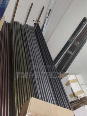 Long and Durable Strong Powder Coated Curtain Rods 6m Pole