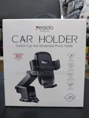 Yesido Suction Cup Retractable Adjustable Car Phone Holder