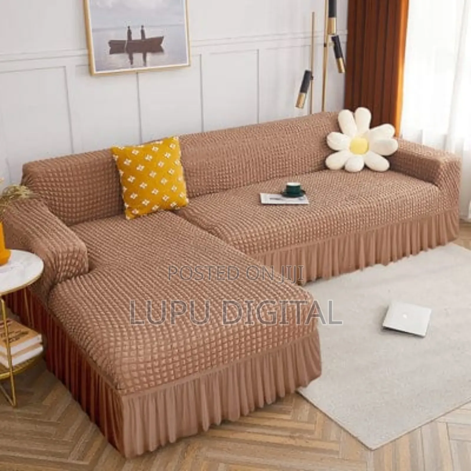 Bubble L Shape Seater Cover*
5 Seater