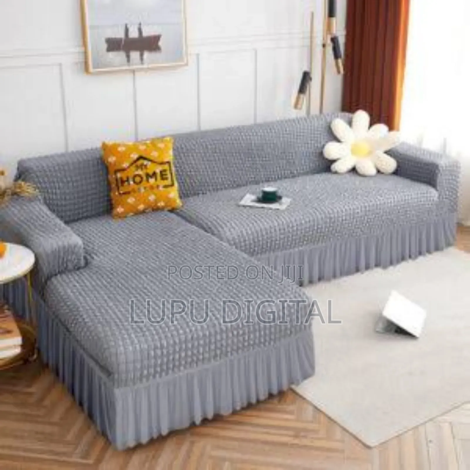 Bubble L Shape Seater Cover*
5 Seater