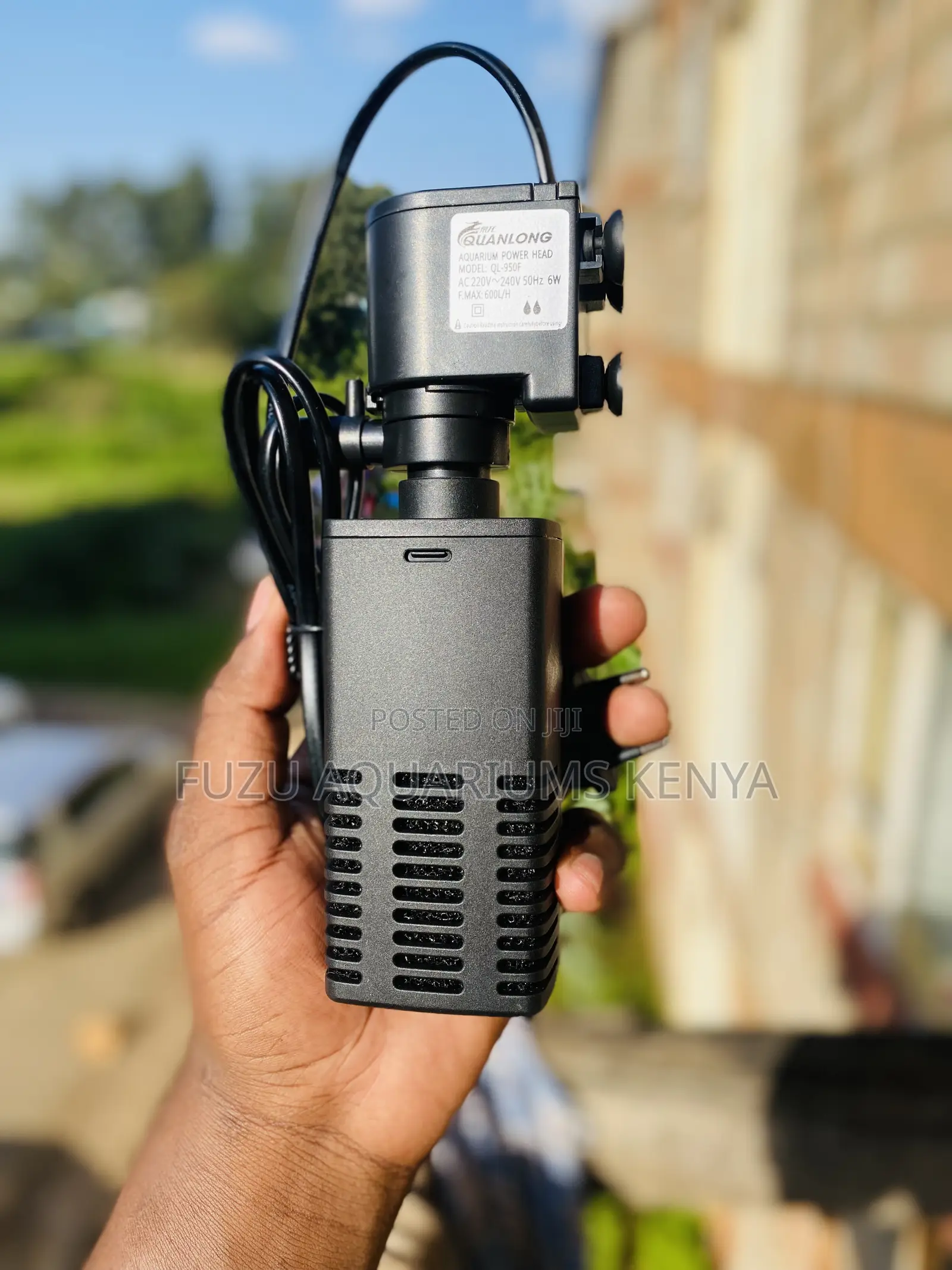 Submersible Filter Pump With Built-in Filter