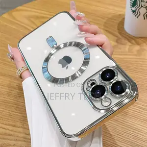 Xsinoli iPhone 12 Pro Max Case Magsafe, Magnetic Clear Case