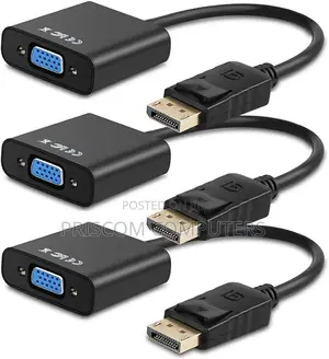 Full Hd 1080p Dp Displayport To Vga Converter Video Adapter
