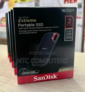 Sandisk E61 Extreme Portable SSD 2tb-Sdssde61-2t00-G25