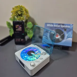 White Noise Speaker With Led Lights