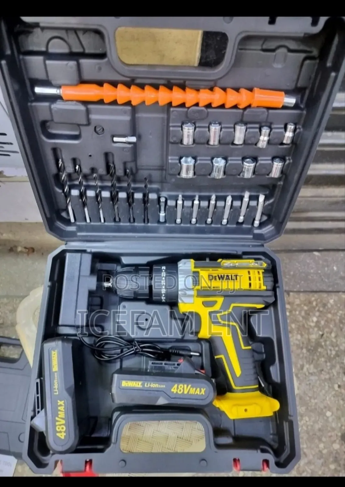 Dewalt 48v Cordless Drill Set/Rechargeable Drill Set