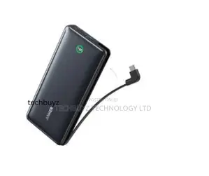 Anker Power Bank (, 87w, Built-in Usb-C Cable) -Black