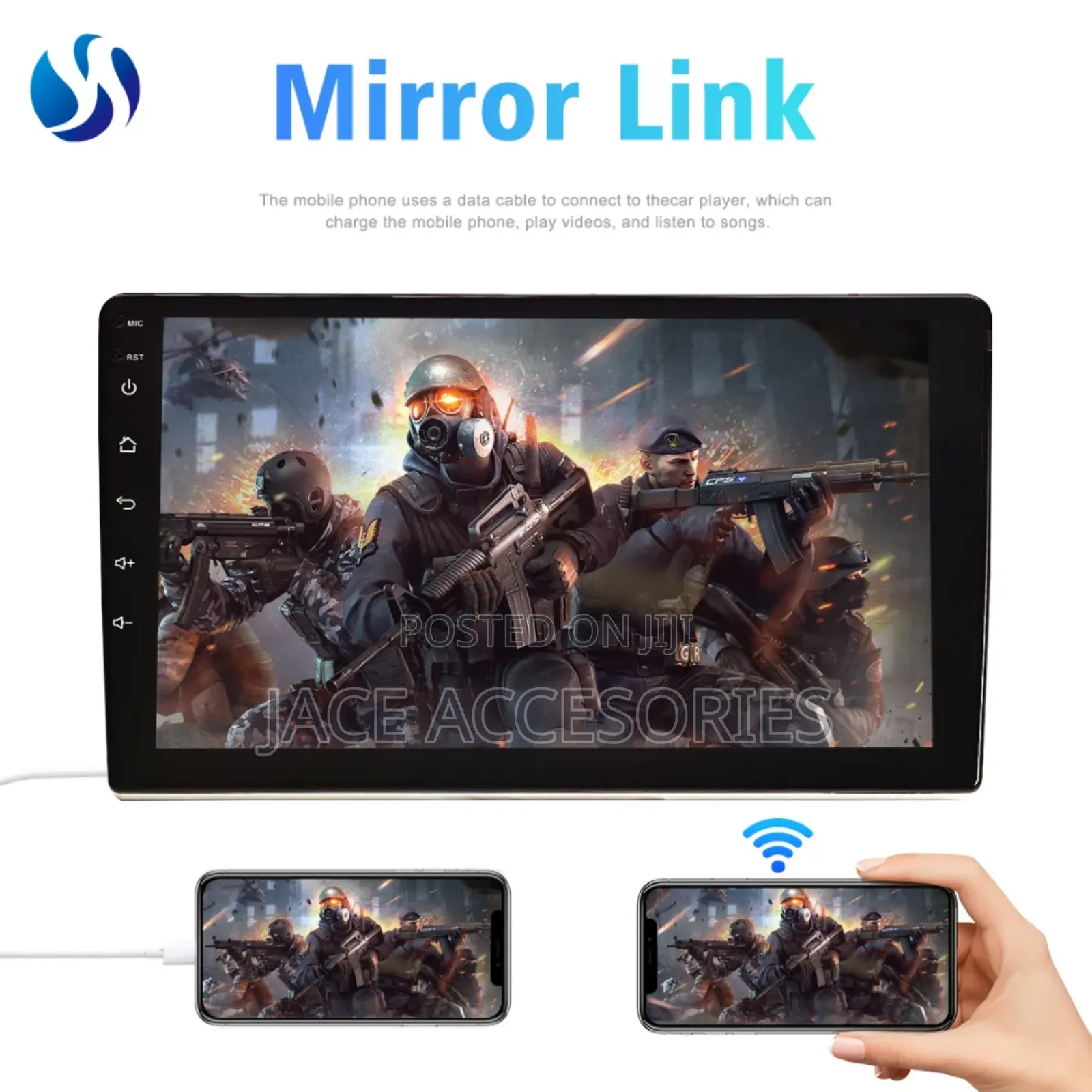 High Quality Car  Android Radios Q Led Interface
