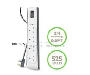 Belkin 4-Outlet Surge Protection Strip With 2m Power Cord