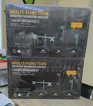 Monitor Dual/Double Arm Mount for 15"-30"Monitor