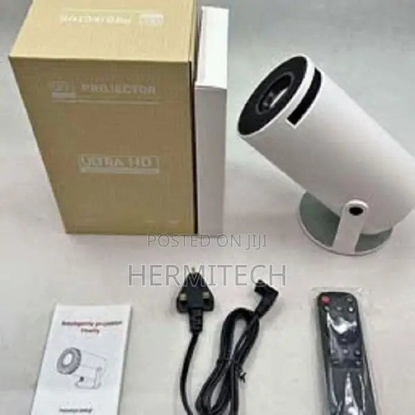 Hy300 Smart Projector Android 11.0 System Uk Plug