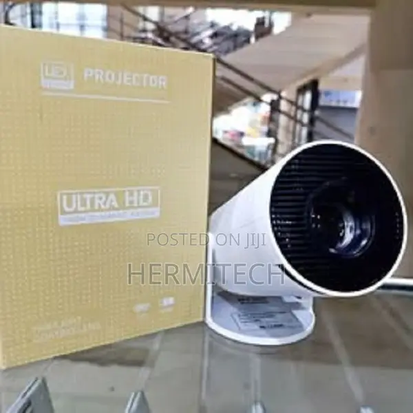 Hy300 Smart Projector Android 11.0 System Uk Plug