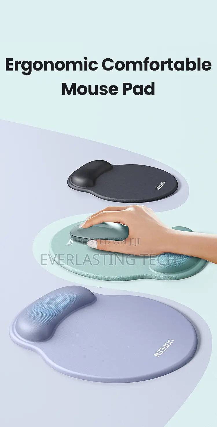 Ugreen Lp668 Ergonomic Mouse Pad With Wrist Rest