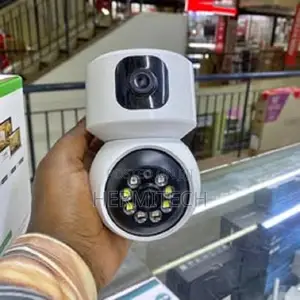 Dual Lens 2*2mp Home Ip Camera 2.4ghz Wifi Camera