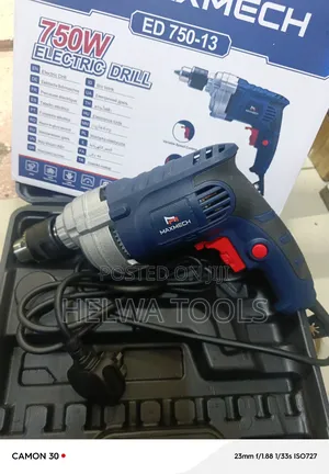Electric Hand Drill, 750 Watts