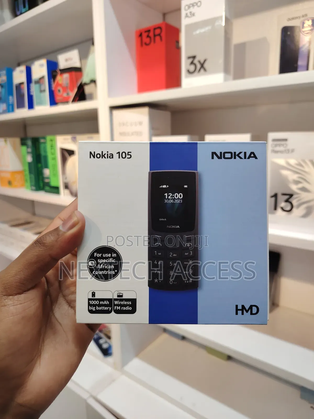 New Nokia 105 Black