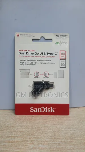 Sandisk 32gb Dual Drive Go – 2-in-1 Usb Type-a Type-C Usb