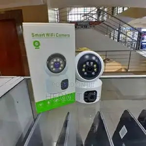 Dual Lens 2*2mp Home Ip Camera 2.4ghz Wifi Camera