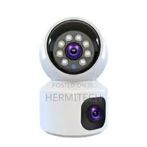 Dual Lens 2*2mp Home Ip Camera 2.4ghz Wifi Camera
