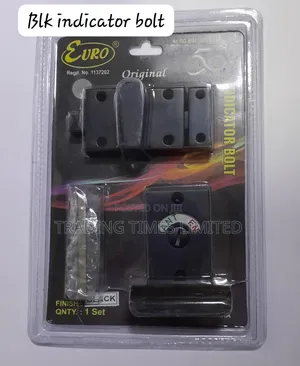 Indicator Bolt Black