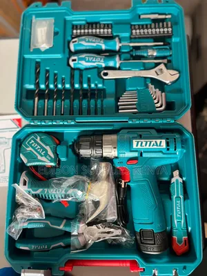 Total Cordless Drill Tool Set Total 89pcs Tools Set