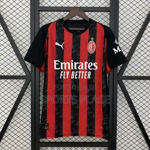 Latest Ac Milan 25/26 Home Kit