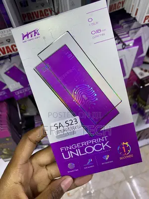 Jeffmusk Tempered Glass Screen Protector for Samsung S23 Fe
