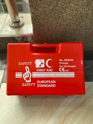 First Aid Kit Orange Group Protection Made Easy