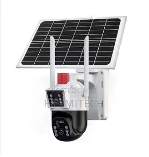 4g Solar Camera Sim Card Outdoor Dual Lens Wireless