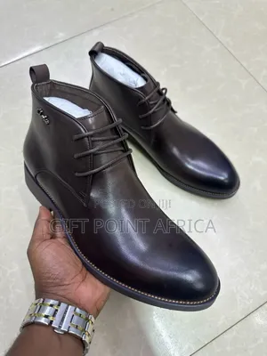 Clarks Leather Coffee Brown Boots