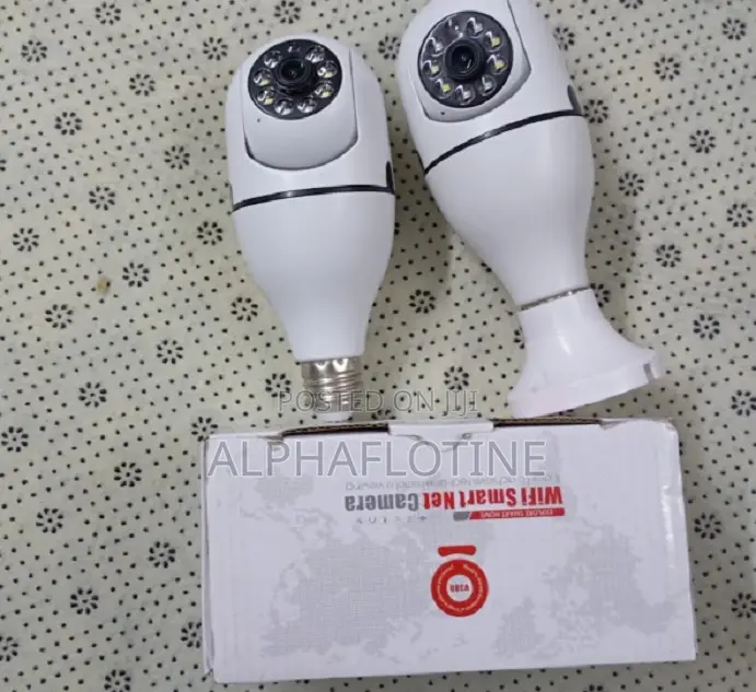 PTZ Bulb CCTV Security Smart Wifi Camera-Single Lens Bulb Camera