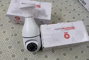 PTZ V380 Pro 1080p Bulb Shape Wireless CCTV Camera