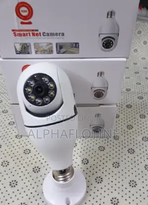 CCTV Cameras V380 Wifi Smart Net Bulb PTZ Camera