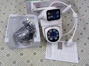 Wifi PTZ Camera Outdoor 4mp Dual Lens Dual