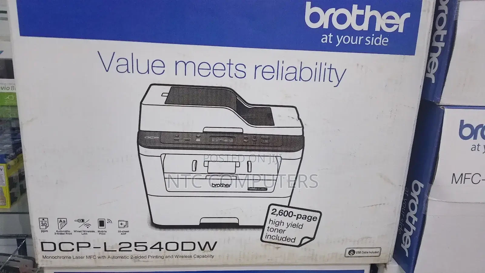 Brother Laser Printer DCP-L2540dw