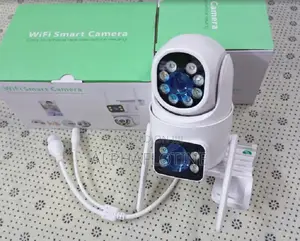 4mp Dual Lens Wifi Ip Camera Wireless Outdoor