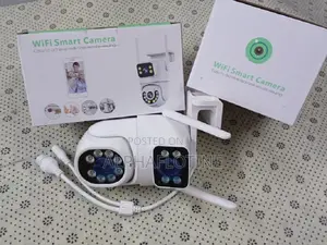 Icsee Camera Dual Lens 4mp Outdoor Camera