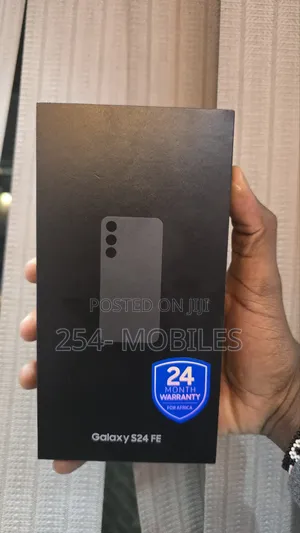 New Samsung Galaxy S24 FE 256 GB Black