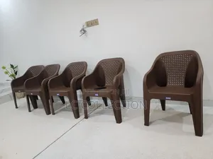 Elegant Brown Plastic Chair