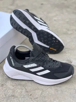 *Black White Addidas Runners (Terrex)*