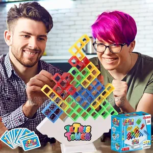 Tetris Tower Stacking Game (48 Pieces)
