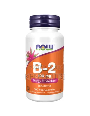 Now Vitamin B-2 (Riboflavin) 100 Mg 100s