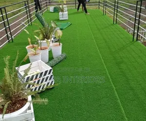 Flower Bed Area Artificial Dummy Green Grass Carpets