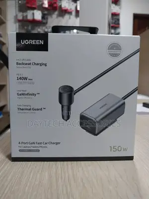 Ugreen 4 Port Gan Fast Car Charger 150w Usb C Pd 140w Usb A