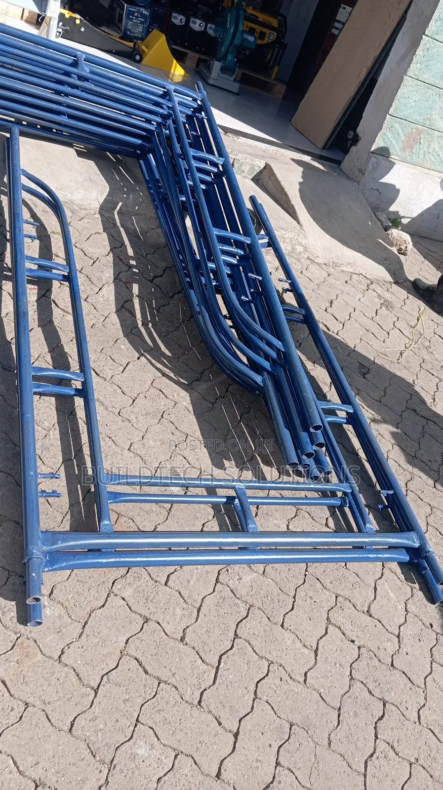 Scaffolding Ladder Metallic