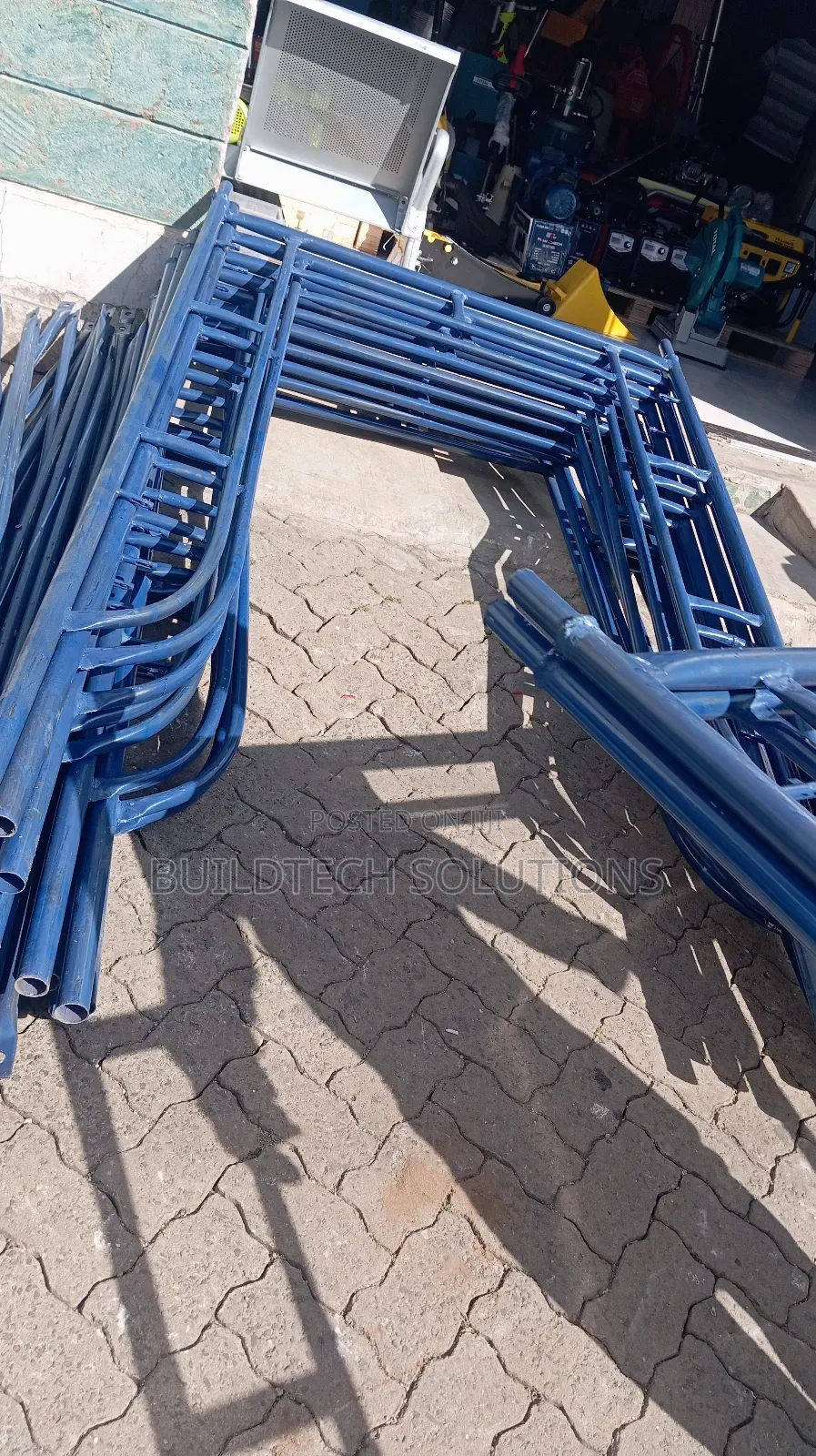 Scaffolding Ladder Metallic