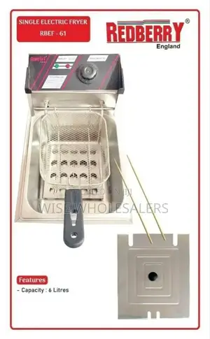 *Redberry Electric Single Deep Fryer*
Single