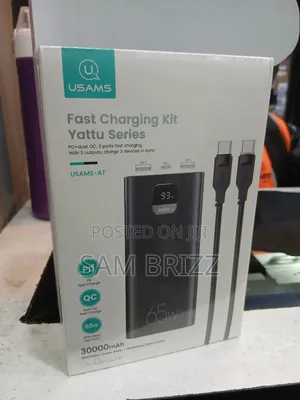 Usams Powerbank 30000mah